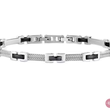 Carica l'immagine nel visualizzatore di Gallery, Bracciale Morellato Cross bicolore