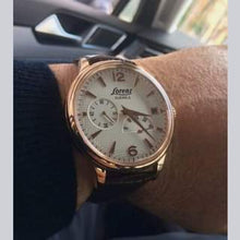 Load image into Gallery viewer, OROLOGIO LORENZ / CINT. PELLE M,ARRONE ANNIVERSARY RISERVA DI CARICA REF.030160DD