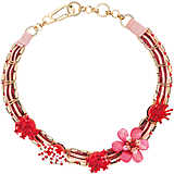 Carica l'immagine nel visualizzatore di Gallery, COLLANA DONNA OTTAVIANI BIJOUX GIROGOLA FIORE ROSSO