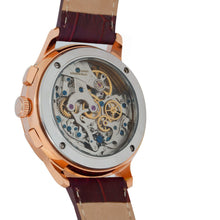 Load image into Gallery viewer, OROLOGIO LORENZ / CINT. PELLE M,ARRONE ANNIVERSARY RISERVA DI CARICA REF.030160DD