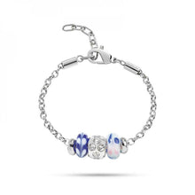 Carica l'immagine nel visualizzatore di Gallery, Morellato Gioielli Bracciale In Acciaio Con Drops Murina Di G Cristalli Bianchi