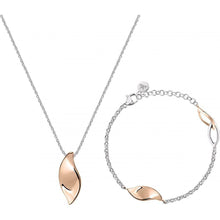 Load image into Gallery viewer, Morellato Special Set - Collana E Bracciale In Argento Bicolore Rose' e Bracciale