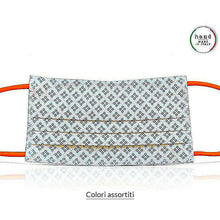 Load image into Gallery viewer, KIT 7 PEZZI copri bocca uso civile traspiranti 100x100 cotone "Boccadamo"