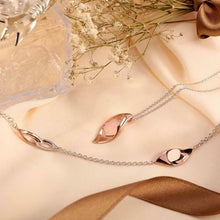 Load image into Gallery viewer, Morellato Special Set - Collana E Bracciale In Argento Bicolore Rose' e Bracciale