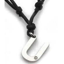 Lade das Bild in den Galerie-Viewer, COLLANA LETTERA MORELLATO "U"
