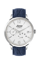 Carica l&#39;immagine nel visualizzatore di Gallery, OROLOGIO LORENZ / CINT. PELLE BLU ANNIVERSARY MECCANICO AUT. RISERVA DI CARICA REF.030160AA

