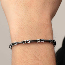 Load image into Gallery viewer, Bracciale Uomo Morellato In Ceramica E Sw. Neri
