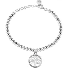 Carica l&#39;immagine nel visualizzatore di Gallery, Bracciale A Sferette Donna Con Ciondolo Albero Della Vita
