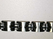 Carica l&#39;immagine nel visualizzatore di Gallery, BRACCIALE UOMO ACCIAIO &quot;ROSSO AMANTE&quot;
