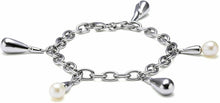 Carica l&#39;immagine nel visualizzatore di Gallery, Morellato Gioielli Bracciale  In Acciaio Con Ciondoli Gocce E Perle
