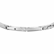 Carica l&#39;immagine nel visualizzatore di Gallery, Bracciale Uomo Morellato Acciaio Con Cristallo Nero Serie &quot;Urban&quot;
