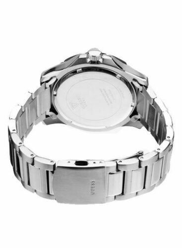 GUESS Orologio Uomo 44mm – Bracciale Bicolore Acciaio Quadrante Blu – Design Classico E Audace - 5