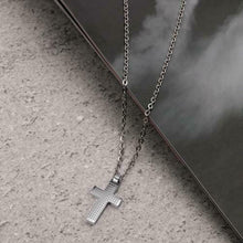 Load image into Gallery viewer, Morellato Collana Uomo con croce Collezione Motown
